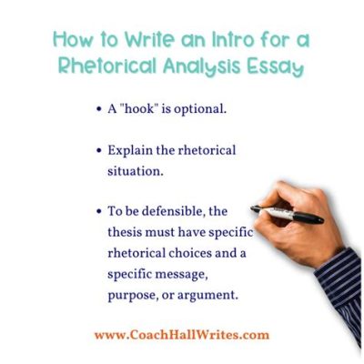 How to Start a Rhetorical Analysis Essay