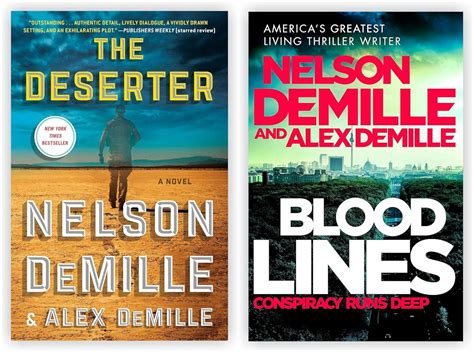 in what order should i read nelson demille books? why not consider the themes and settings as a guide?